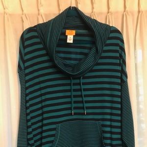 Ruby Rd cowl neck sweatshirt